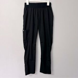 Jaanuu scrub pants size small black pull up